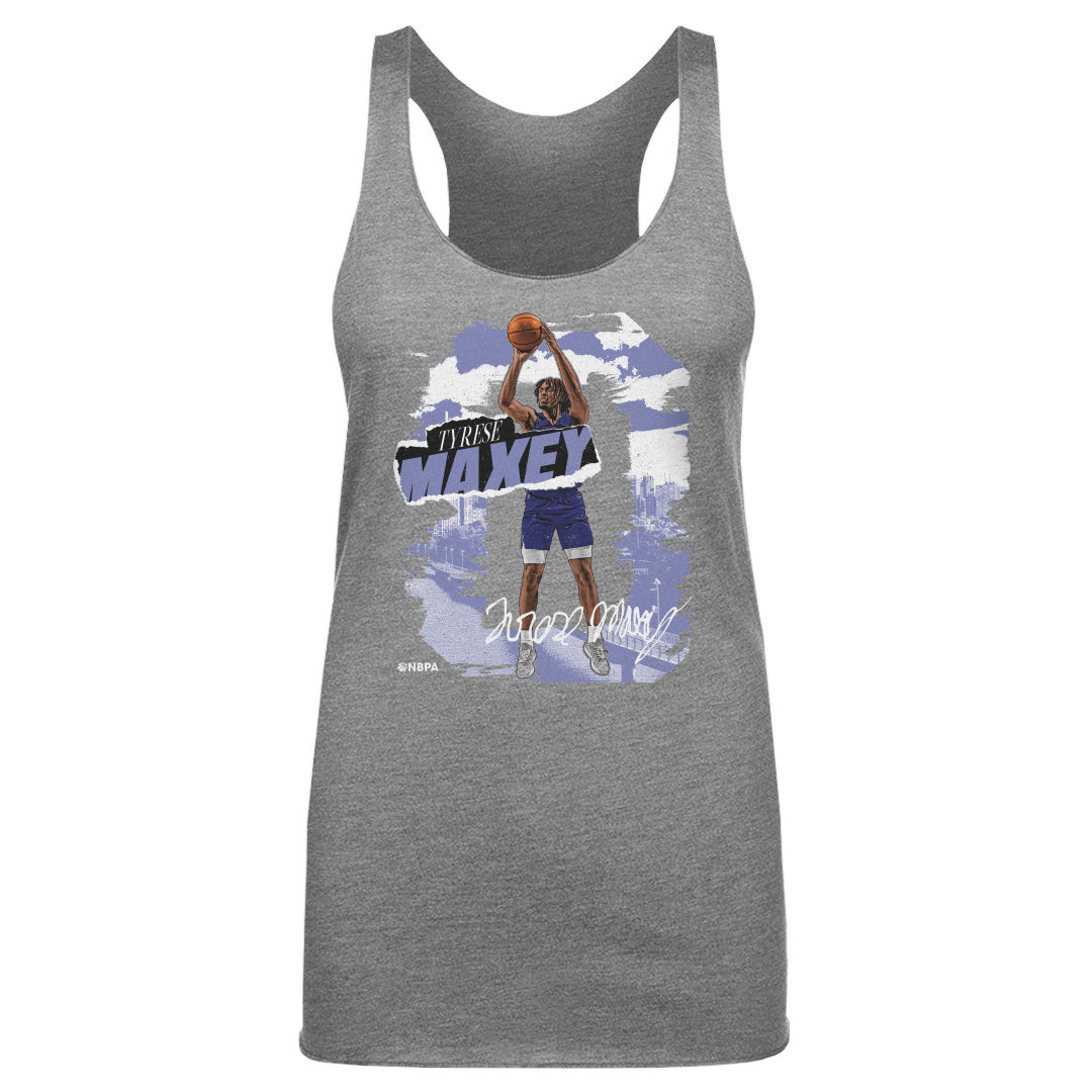 Tyrese Maxey Women&#39;s Tank Top | 500 LEVEL