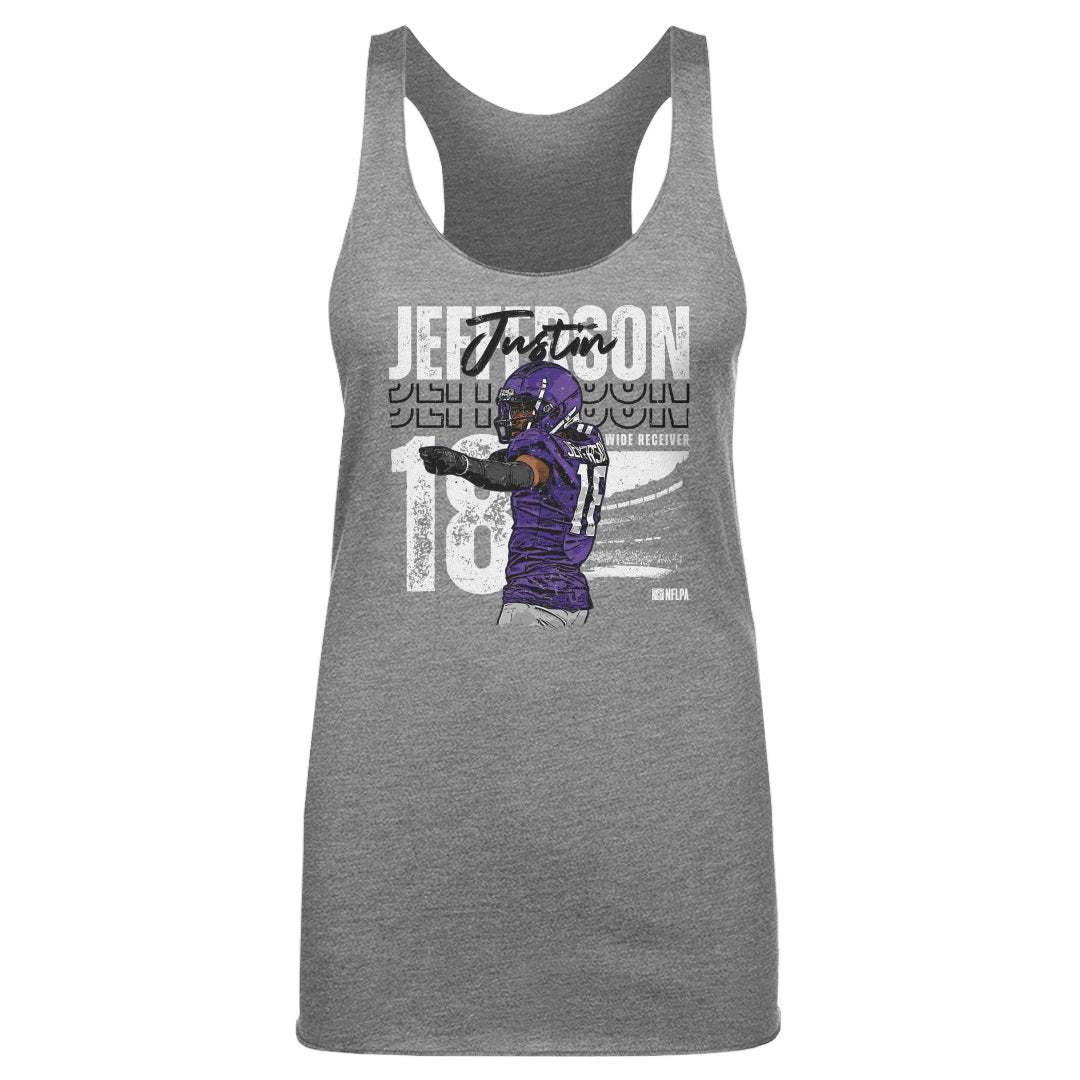 Justin Jefferson Women&#39;s Tank Top | 500 LEVEL