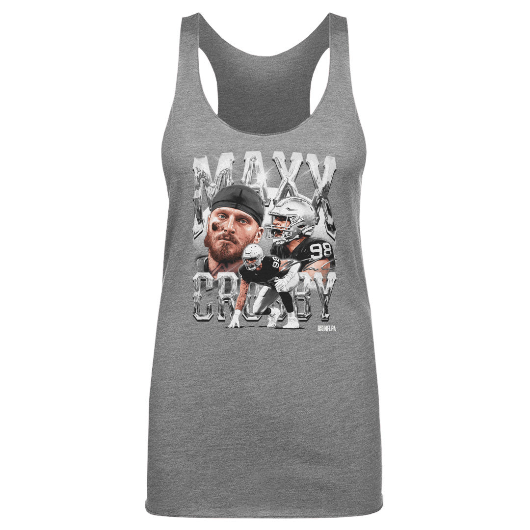 Maxx Crosby Women's Tank Top, Las Vegas Football Women's Tank Top