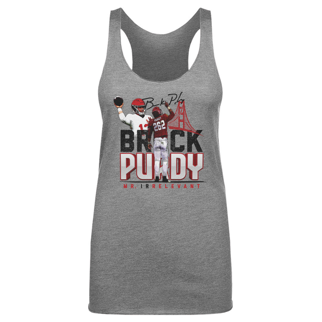 Brock Purdy Women&#39;s Tank Top | 500 LEVEL