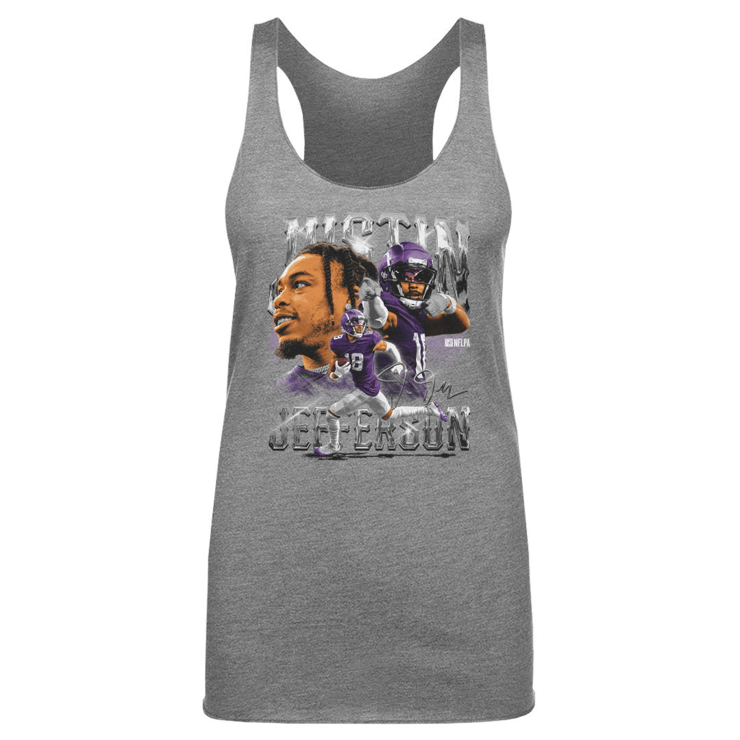 Justin Jefferson Women&#39;s Tank Top | 500 LEVEL