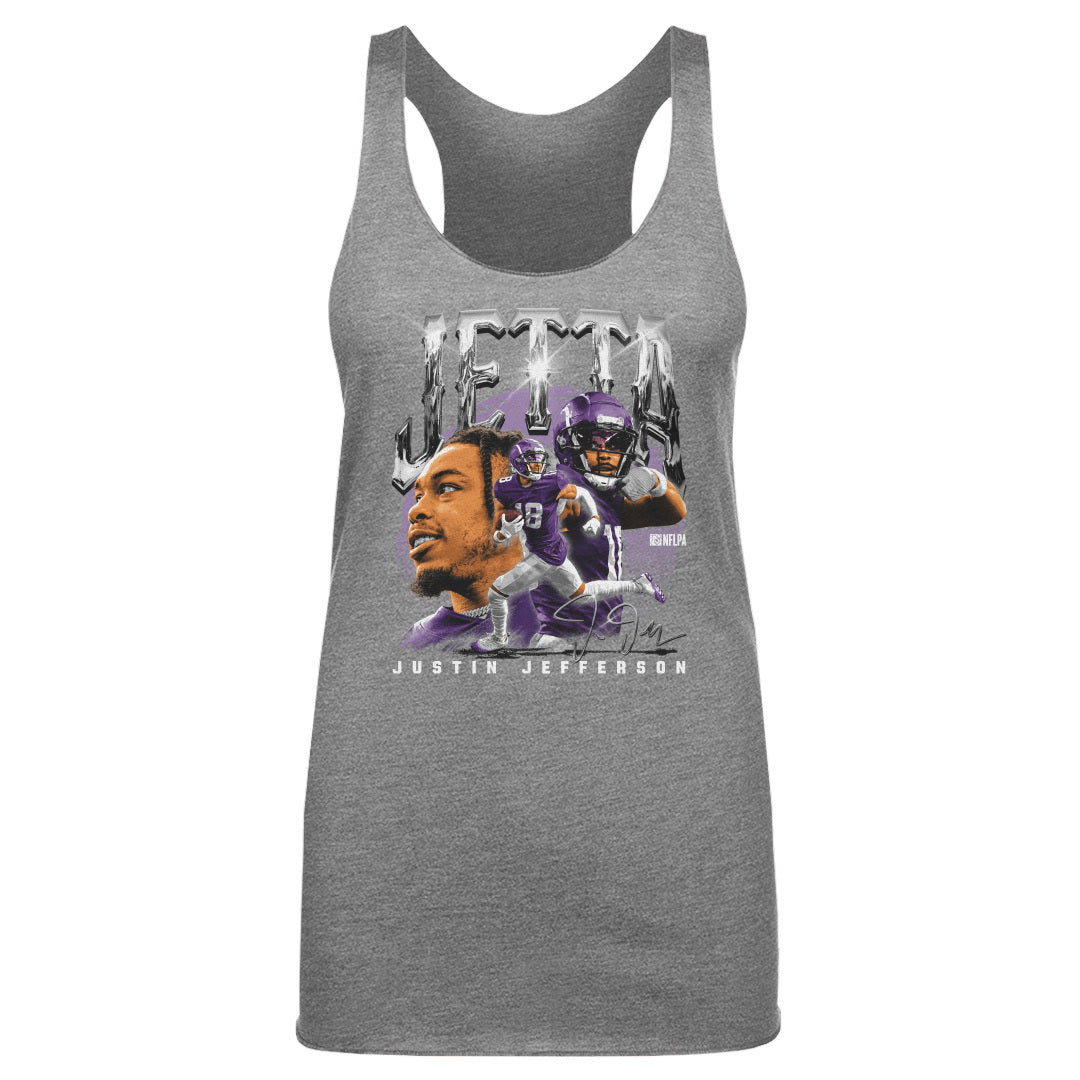 Justin Jefferson Women&#39;s Tank Top | 500 LEVEL