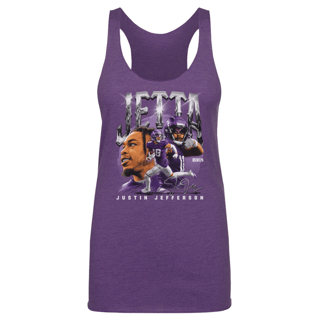 Justin Jefferson Women&#39;s Tank Top | 500 LEVEL