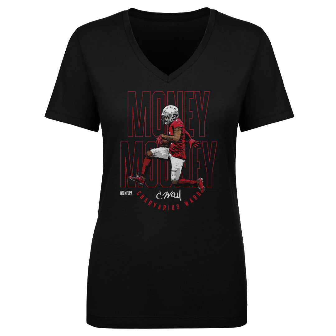 Charvarius Ward Women&#39;s V-Neck T-Shirt | 500 LEVEL