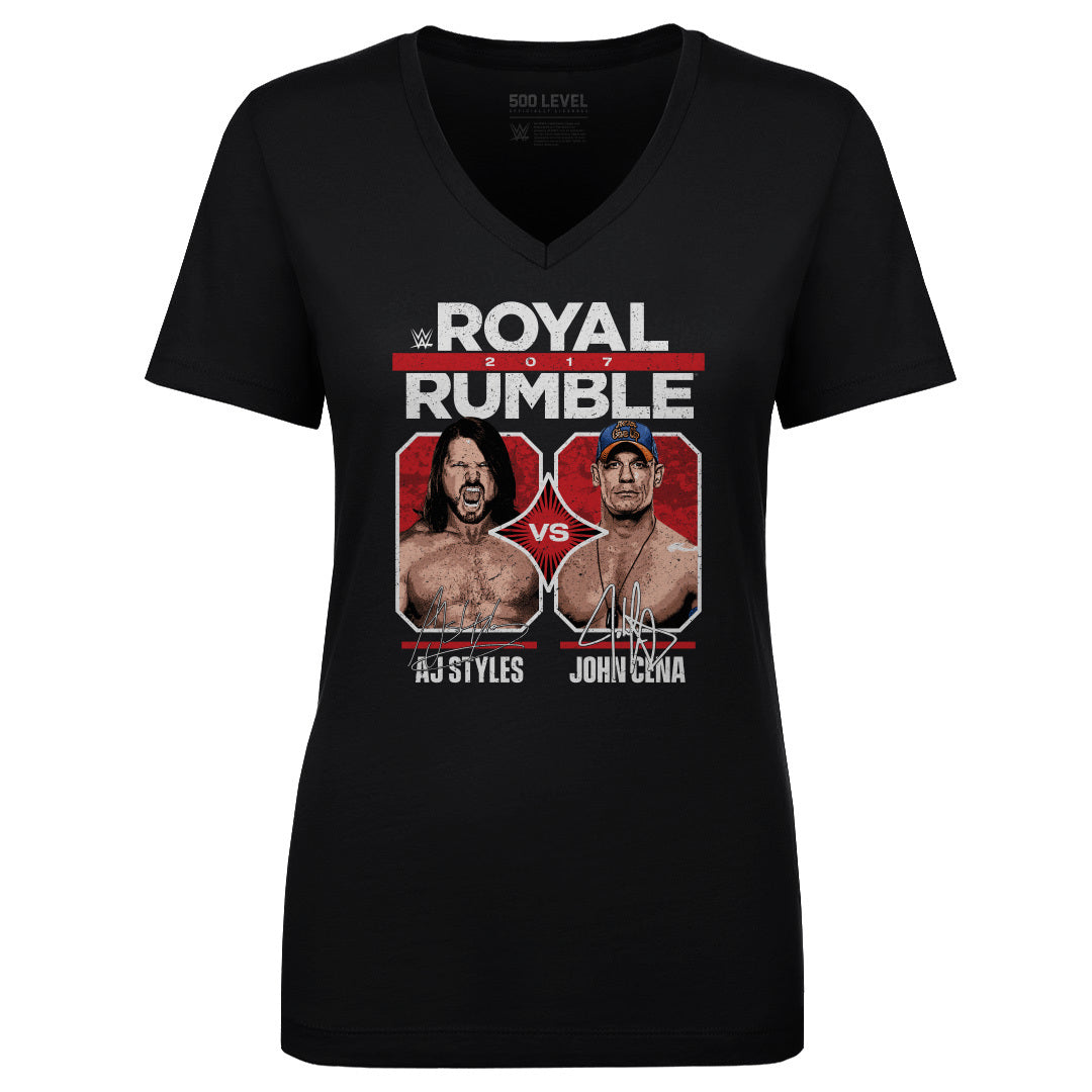 John Cena Women&#39;s V-Neck T-Shirt | 500 LEVEL