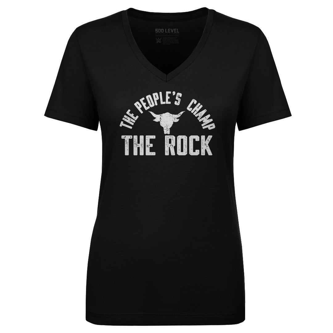 The Rock Women&#39;s V-Neck T-Shirt | 500 LEVEL