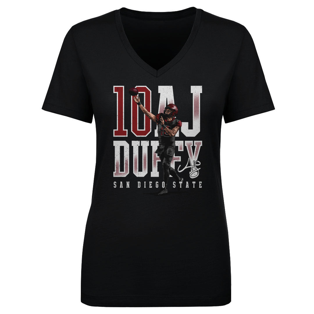 AJ Duffy Women&#39;s V-Neck T-Shirt | 500 LEVEL