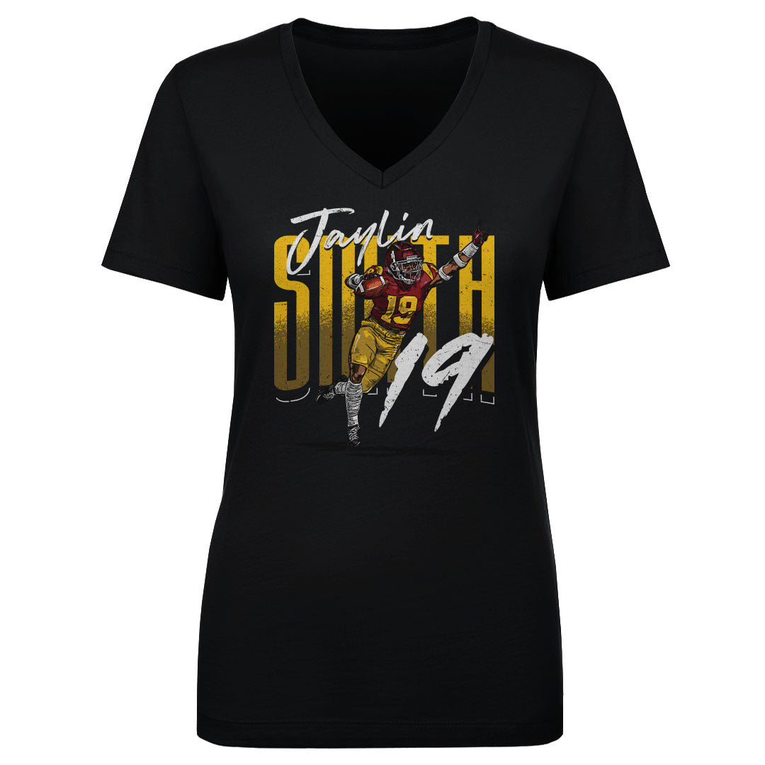 Jaylin Smith Women&#39;s V-Neck T-Shirt | 500 LEVEL