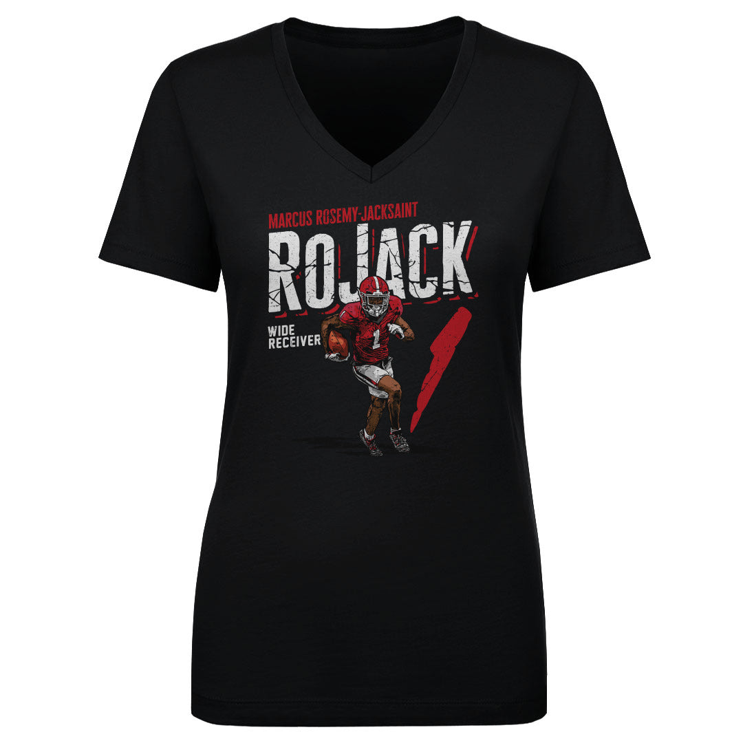 Marcus Rosemy-Jacksaint Women&#39;s V-Neck T-Shirt | 500 LEVEL