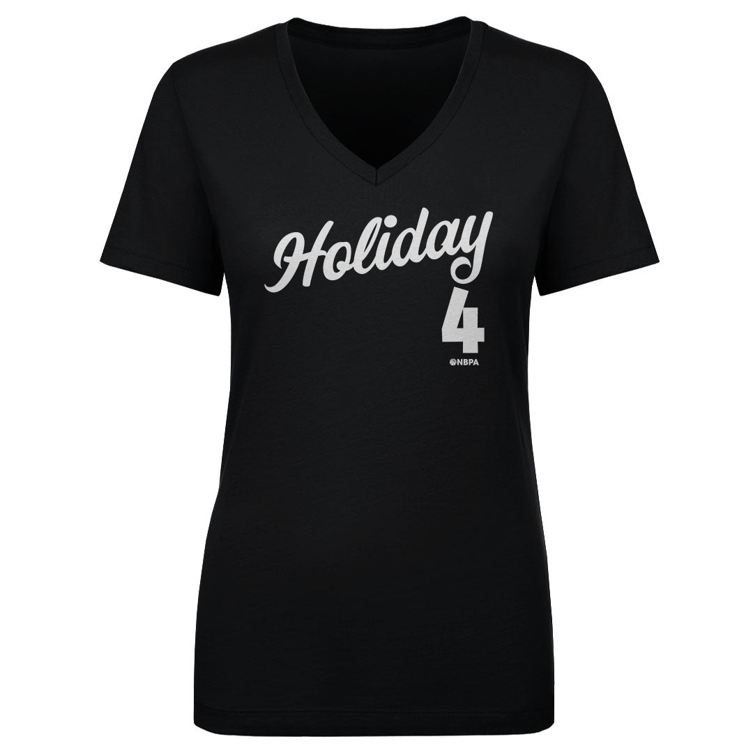 Jrue Holiday Women&#39;s V-Neck T-Shirt | 500 LEVEL