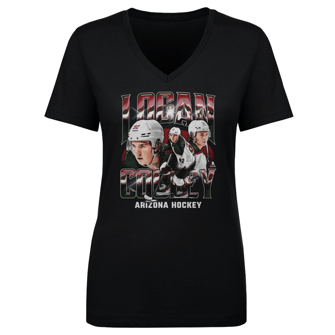 Logan Cooley Women&#39;s V-Neck T-Shirt | 500 LEVEL