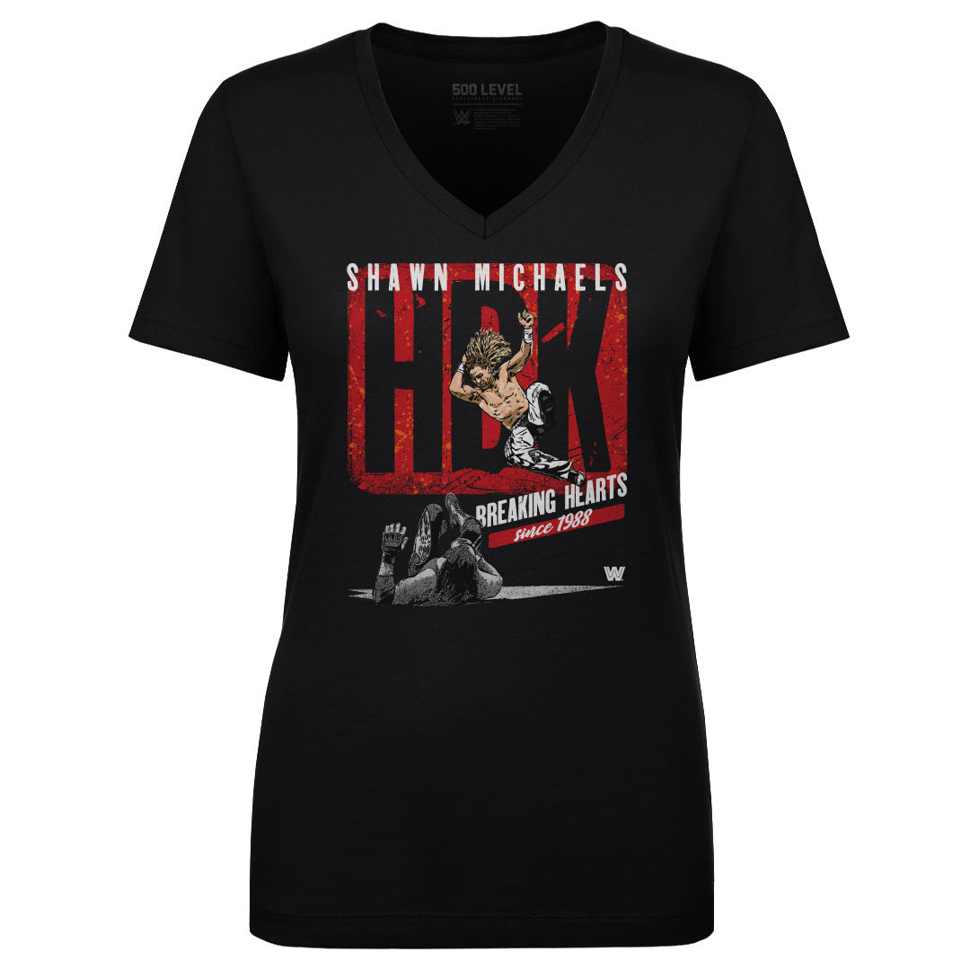 Shawn Michaels Women&#39;s V-Neck T-Shirt | 500 LEVEL