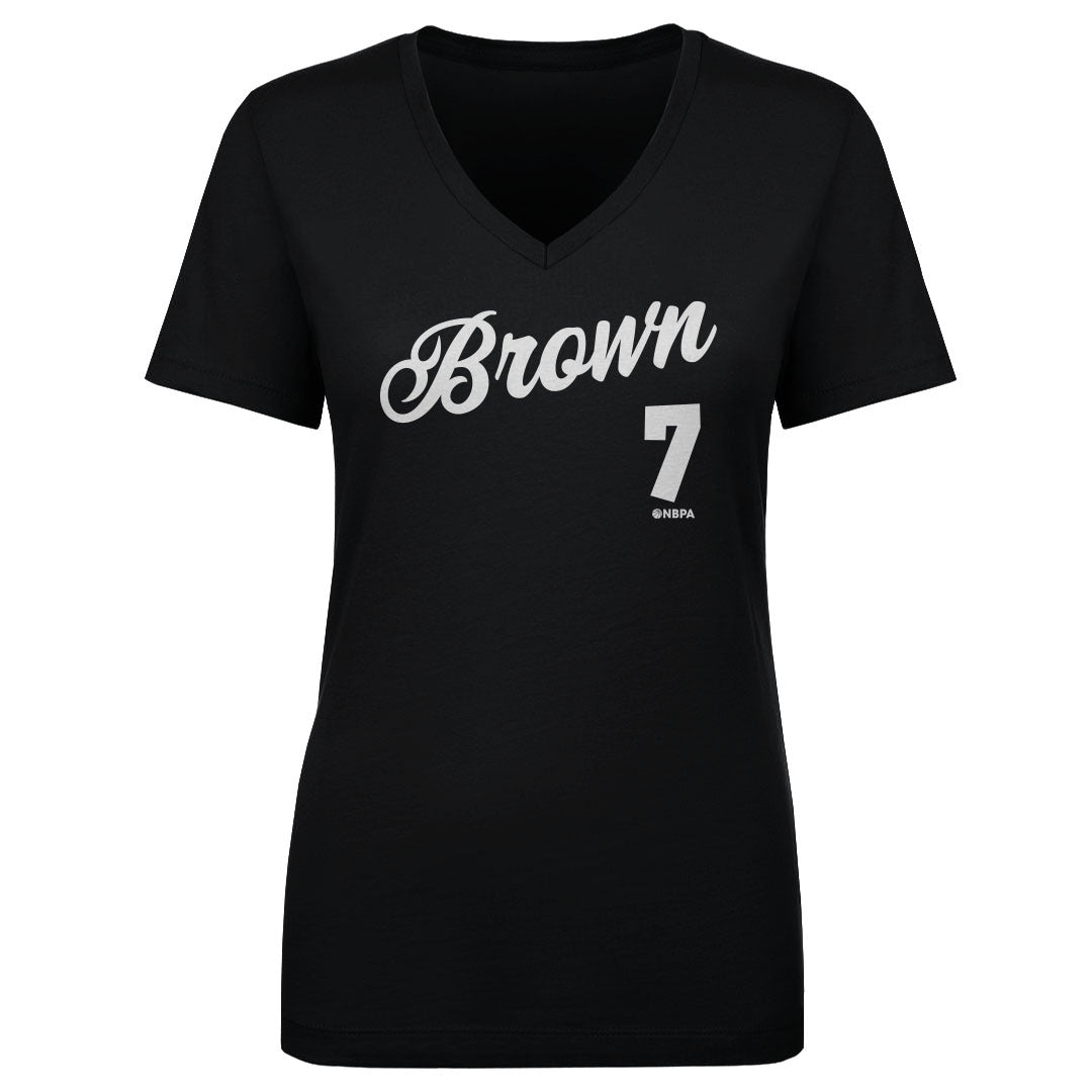 Jaylen Brown Women&#39;s V-Neck T-Shirt | 500 LEVEL