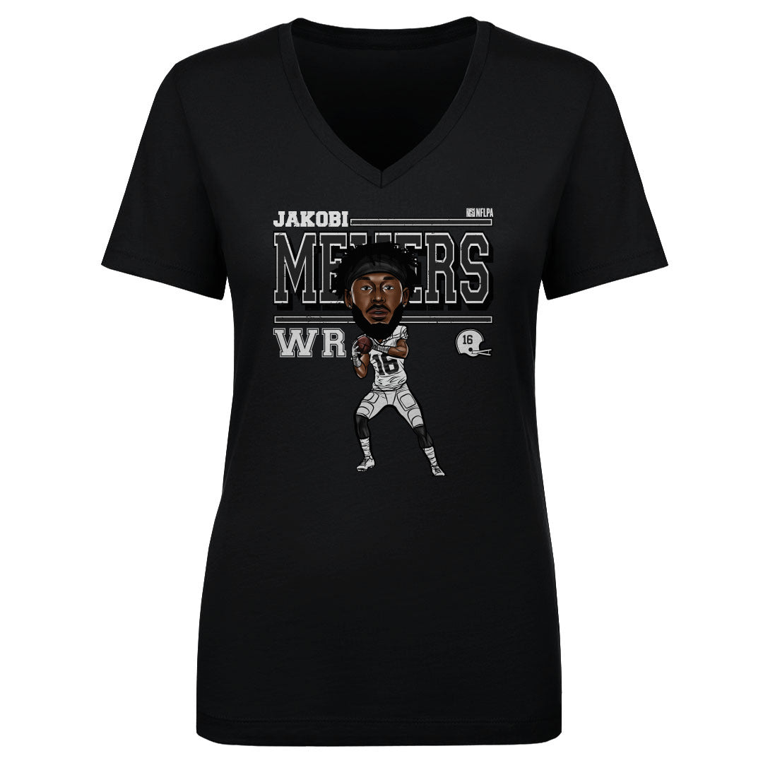 Jakobi Meyers Women&#39;s V-Neck T-Shirt | 500 LEVEL