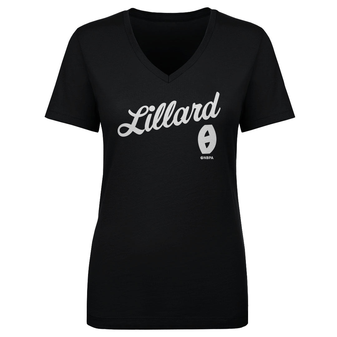 Damian Lillard Women&#39;s V-Neck T-Shirt | 500 LEVEL