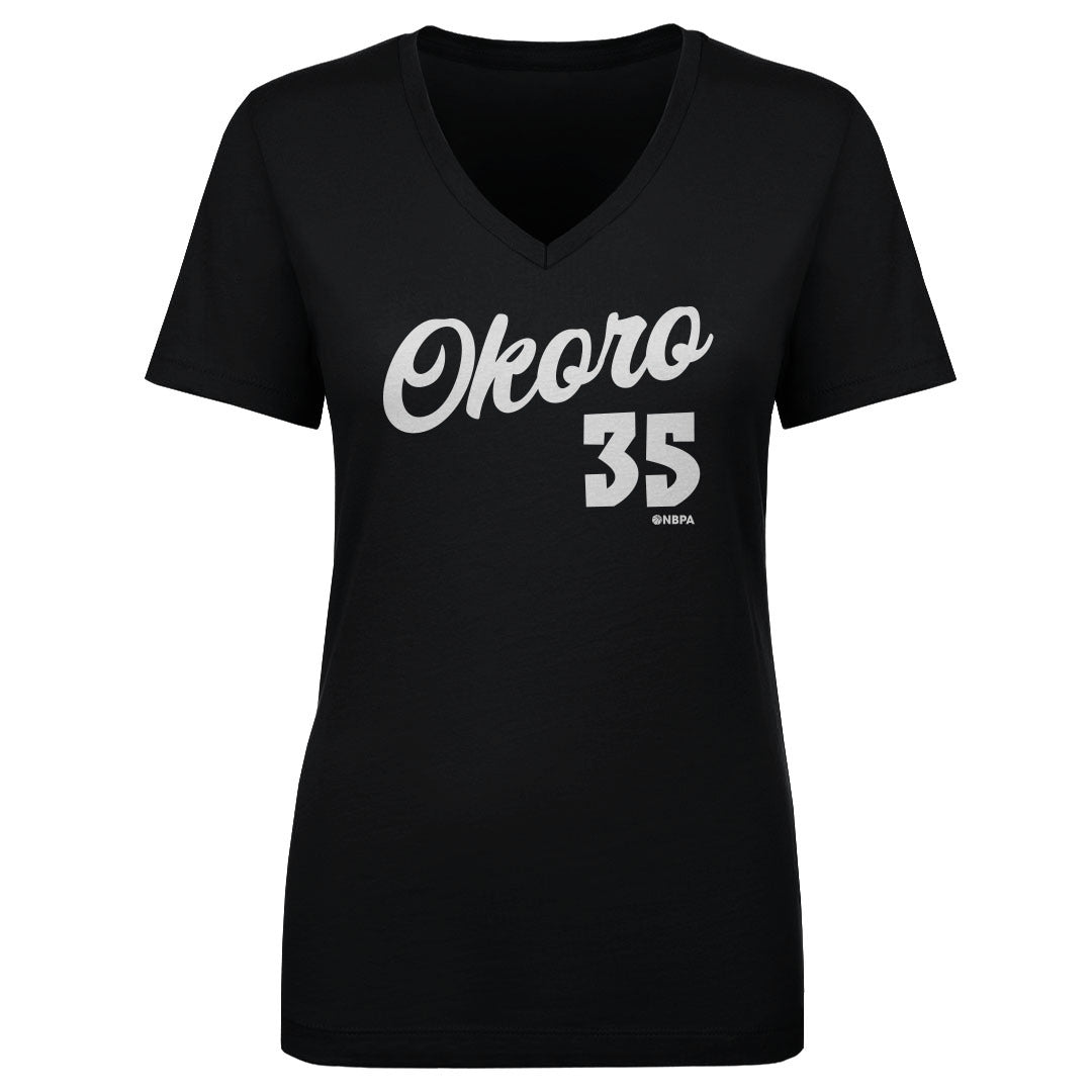 Isaac Okoro Women&#39;s V-Neck T-Shirt | 500 LEVEL