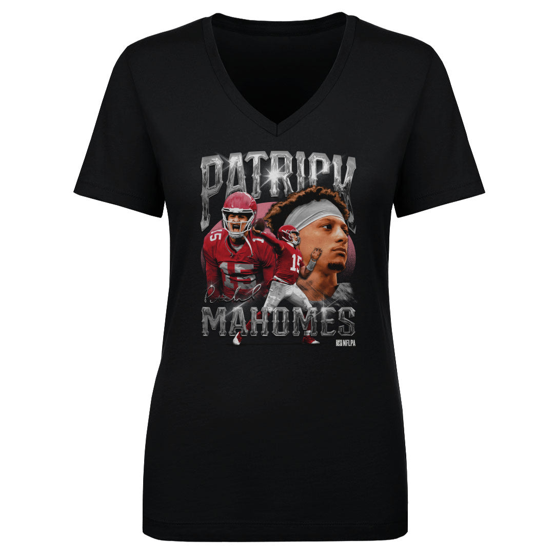 Patrick Mahomes Women&#39;s V-Neck T-Shirt | 500 LEVEL