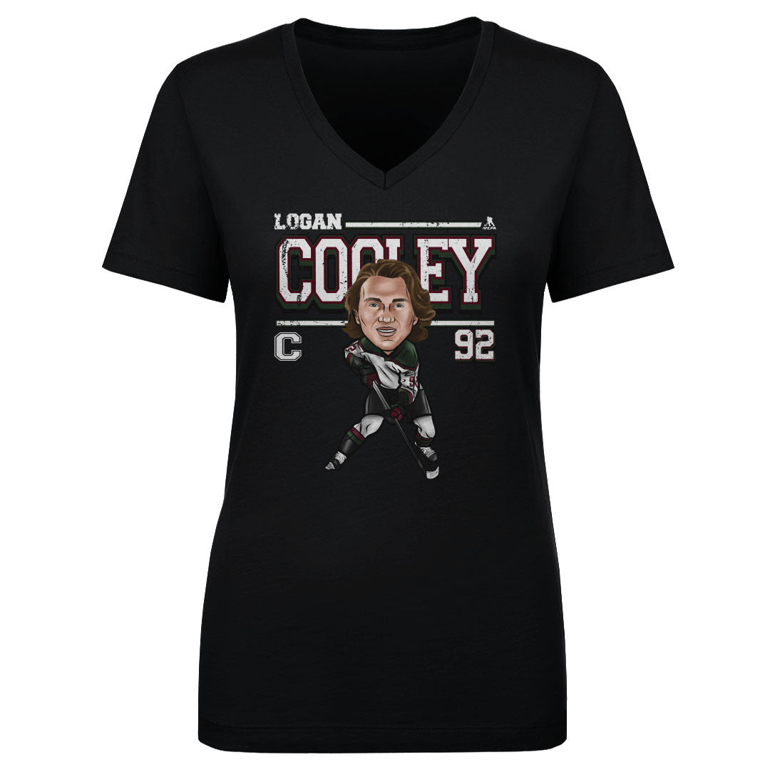 Logan Cooley Women&#39;s V-Neck T-Shirt | 500 LEVEL