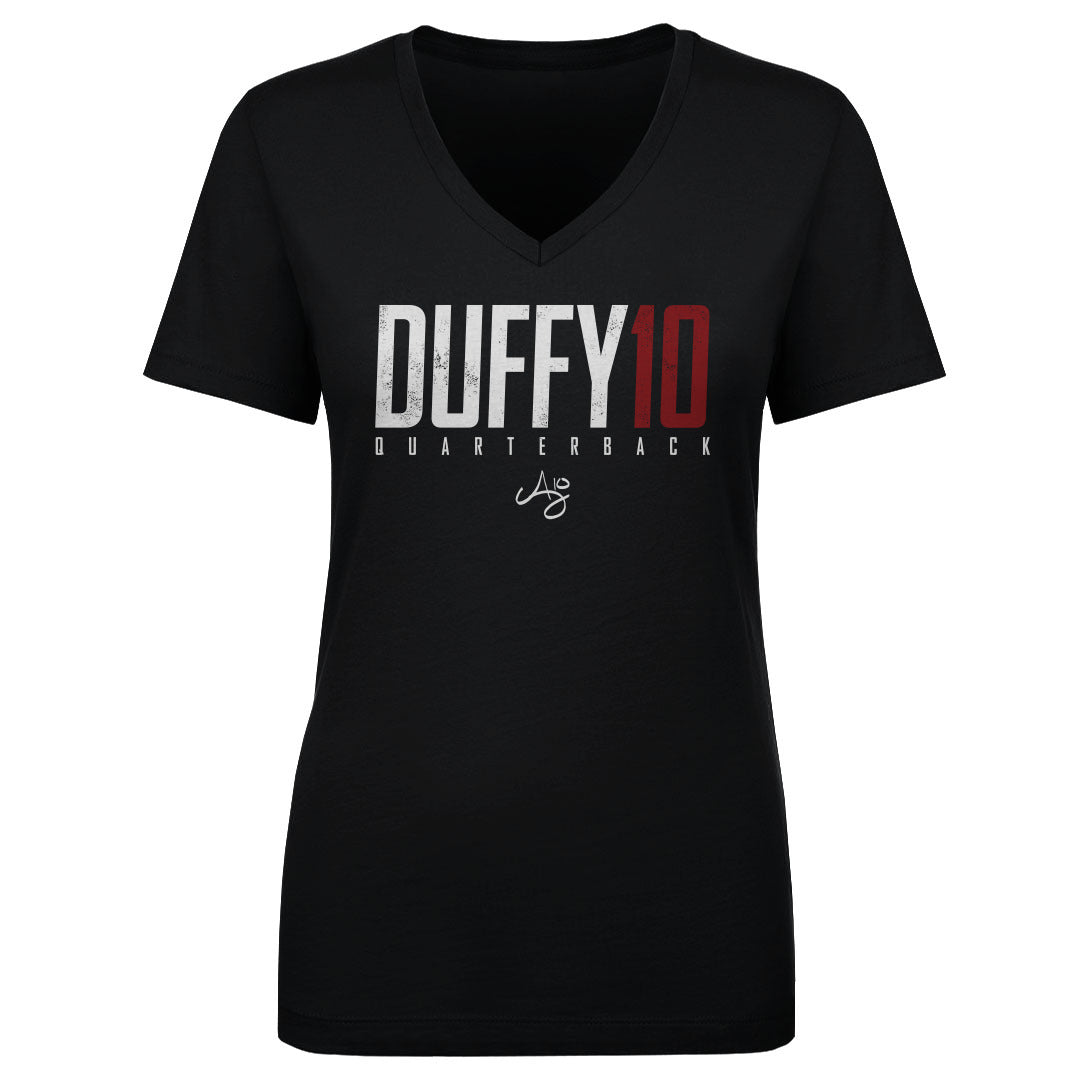 AJ Duffy Women&#39;s V-Neck T-Shirt | 500 LEVEL