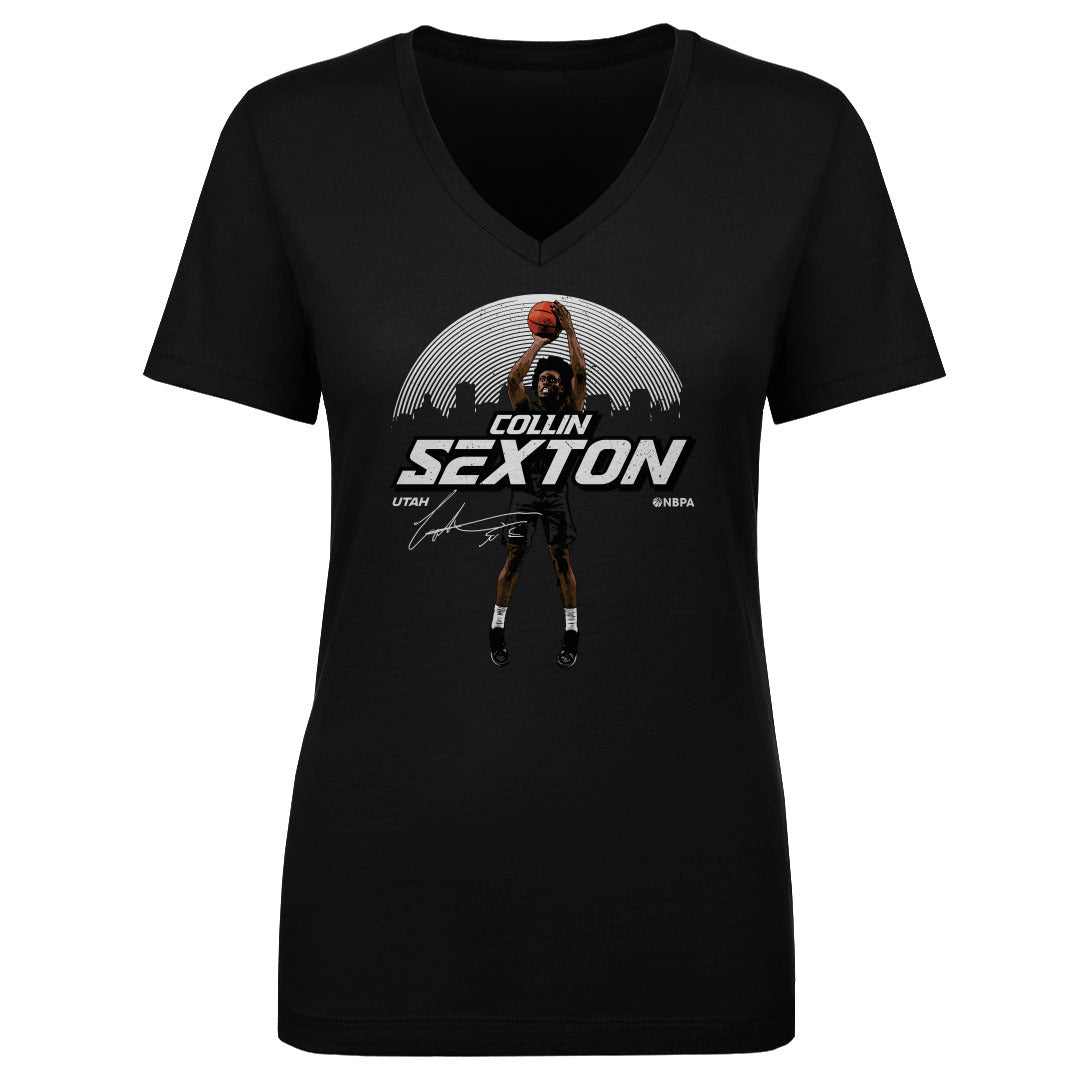 Collin Sexton Women&#39;s V-Neck T-Shirt | 500 LEVEL