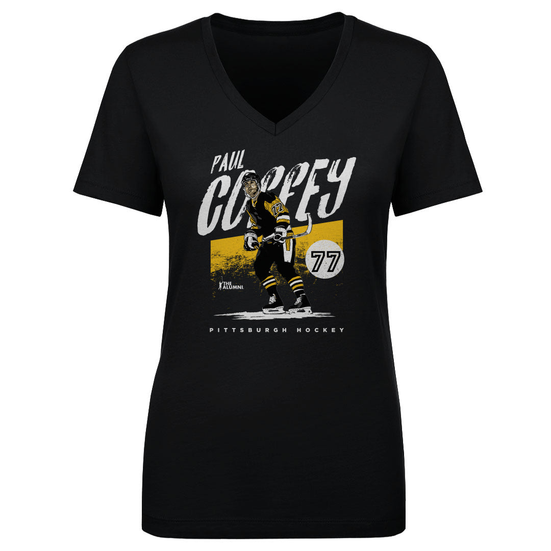 Paul Coffey Women&#39;s V-Neck T-Shirt | 500 LEVEL