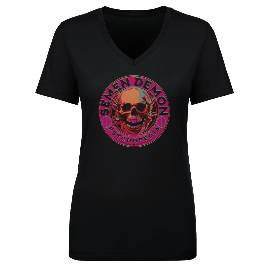 Psychopedia Women&#39;s V-Neck T-Shirt | 500 LEVEL