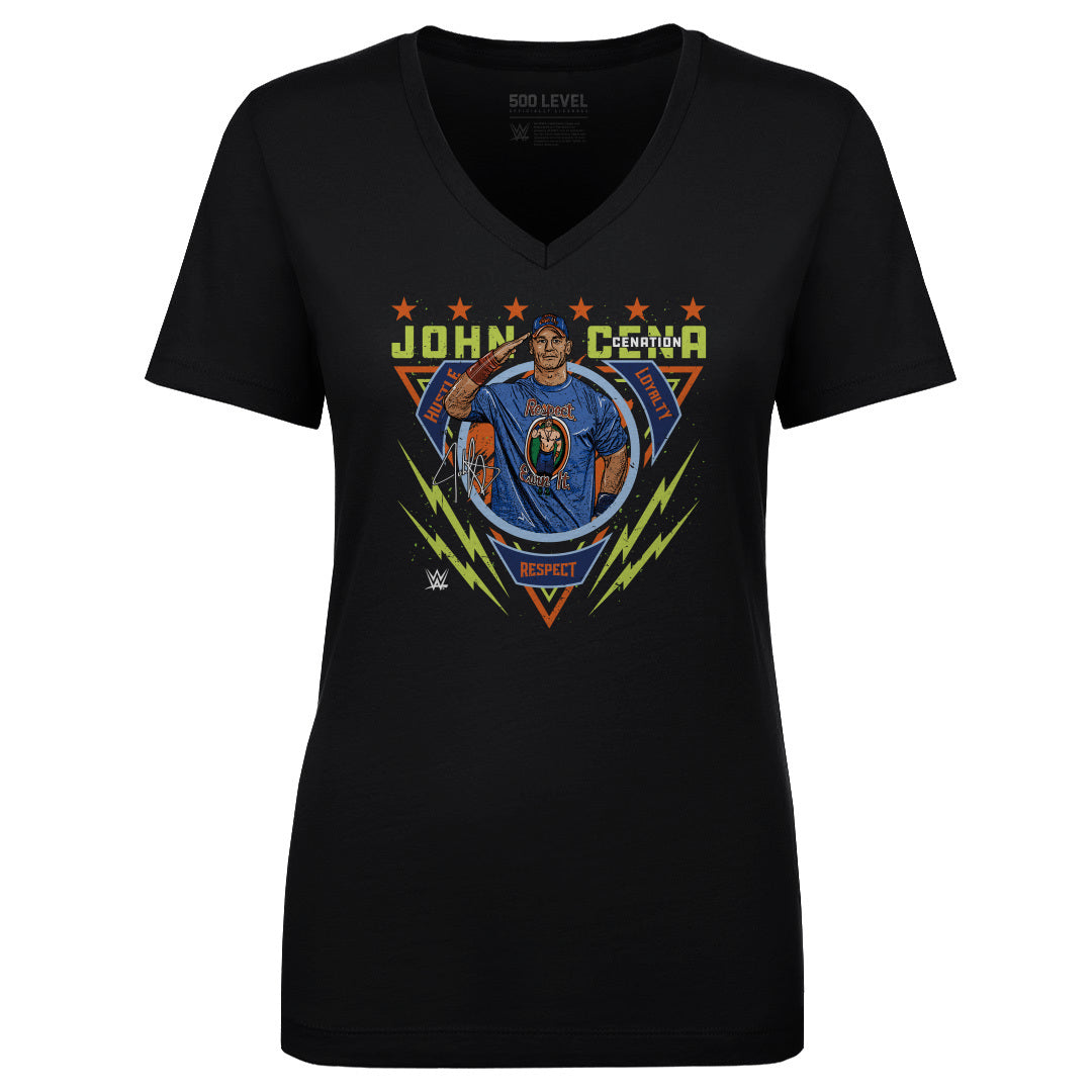 John Cena Women&#39;s V-Neck T-Shirt | 500 LEVEL