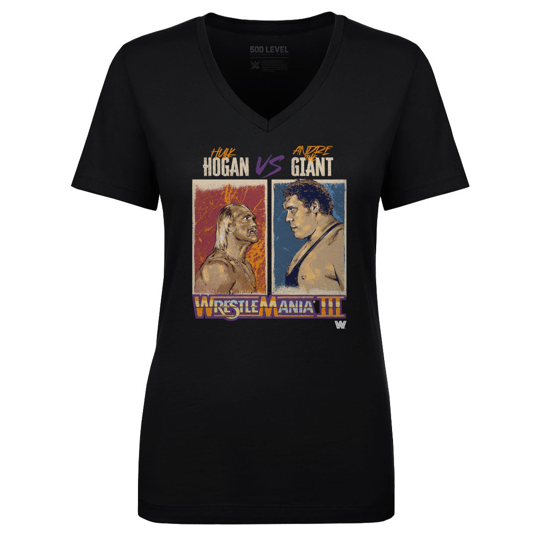 Hulk Hogan Women&#39;s V-Neck T-Shirt | 500 LEVEL