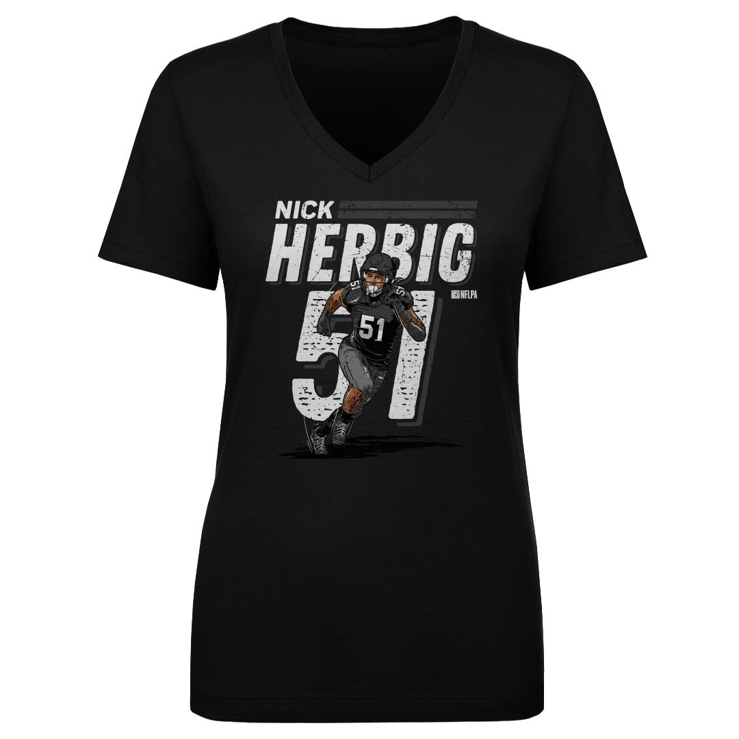 Nick Herbig Women&#39;s V-Neck T-Shirt | 500 LEVEL