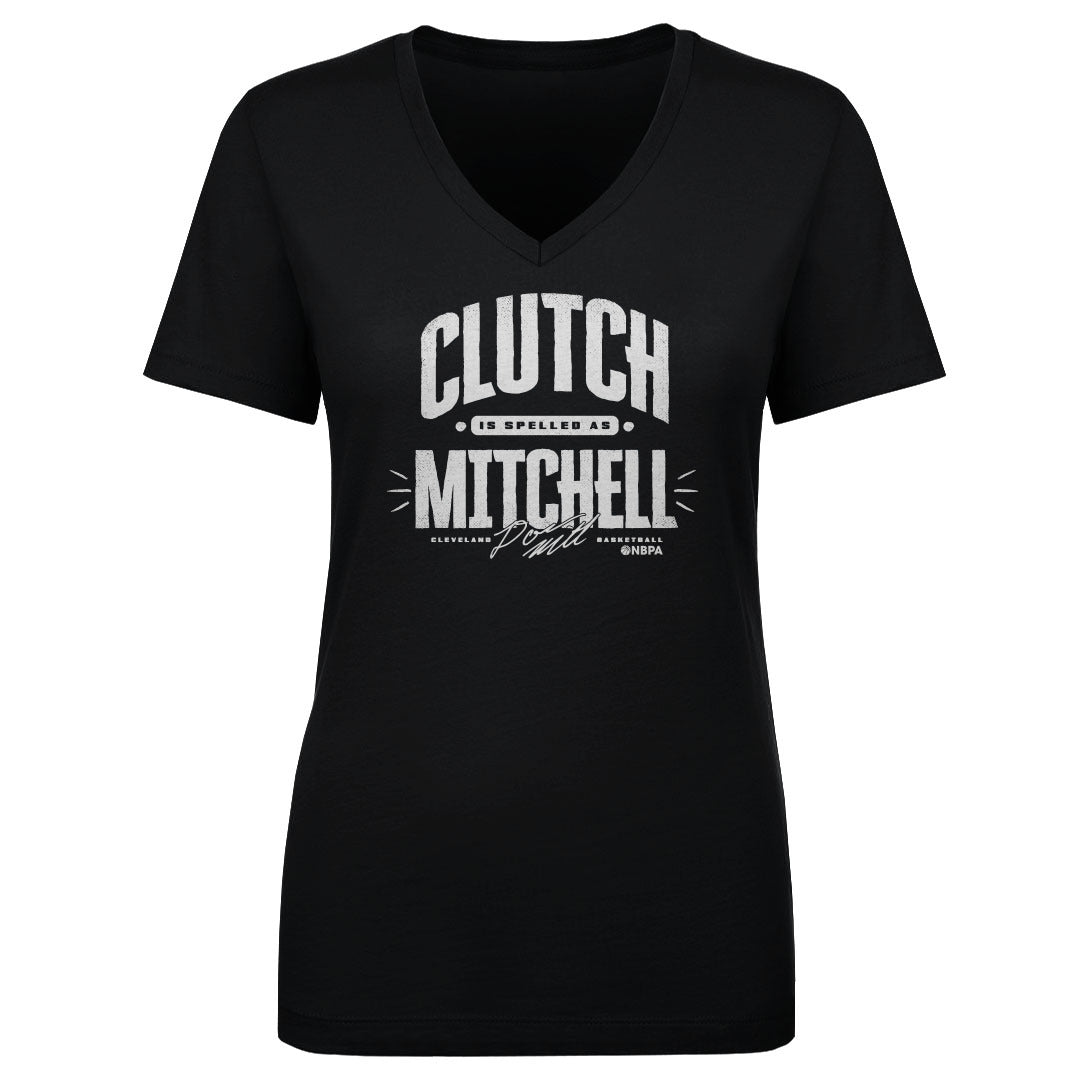 Donovan Mitchell Women&#39;s V-Neck T-Shirt | 500 LEVEL