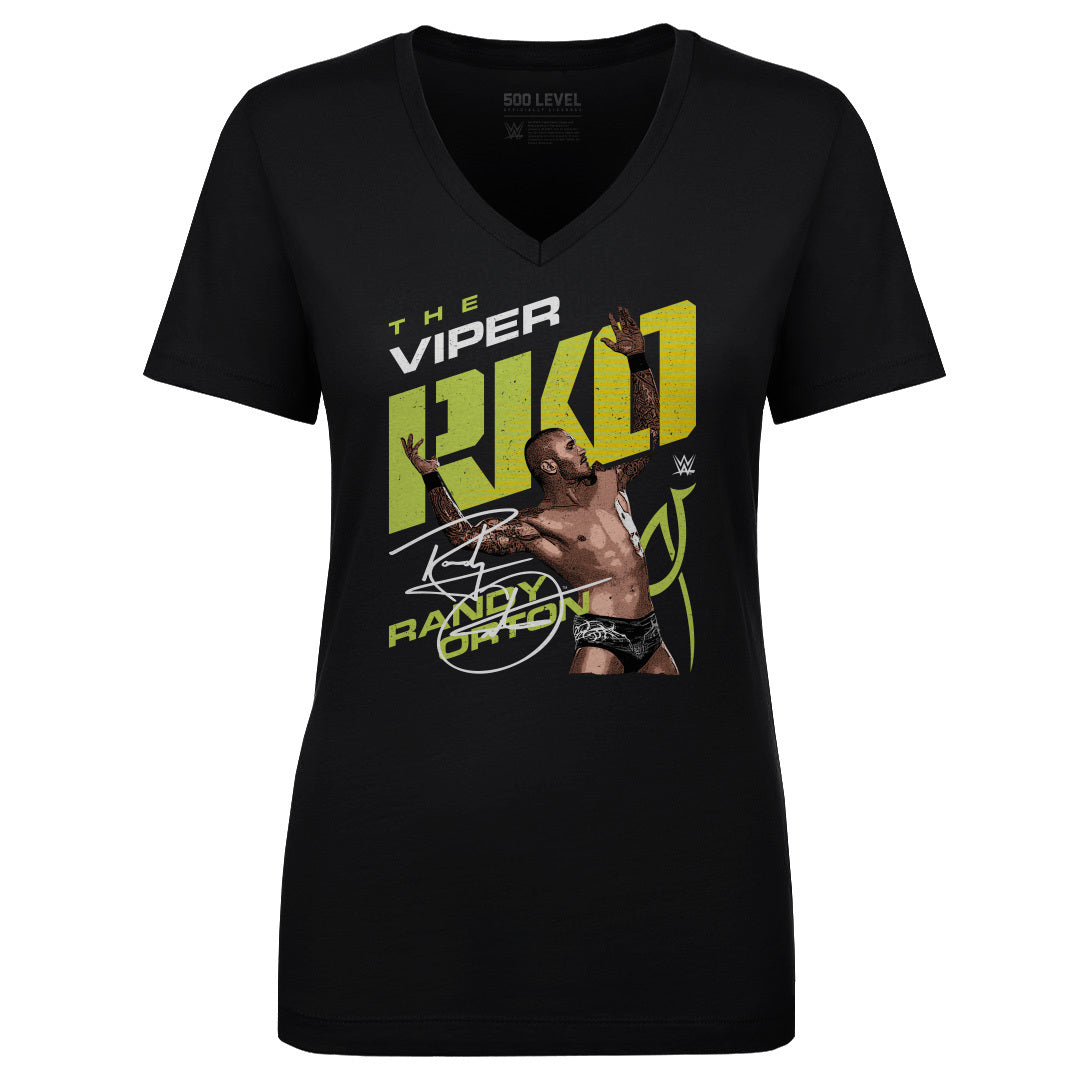 Randy Orton Women&#39;s V-Neck T-Shirt | 500 LEVEL