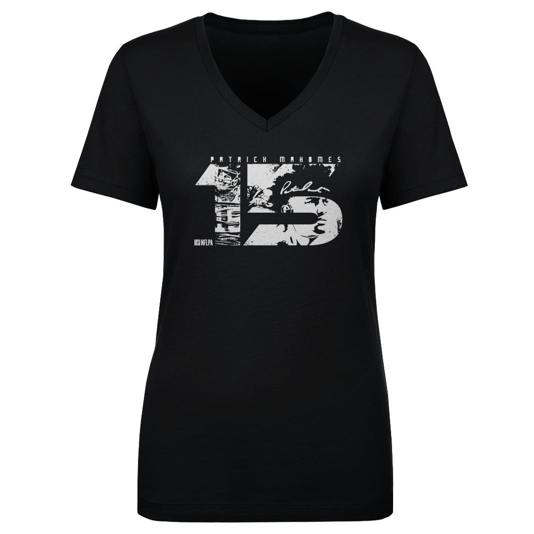 Patrick Mahomes Women&#39;s V-Neck T-Shirt | 500 LEVEL