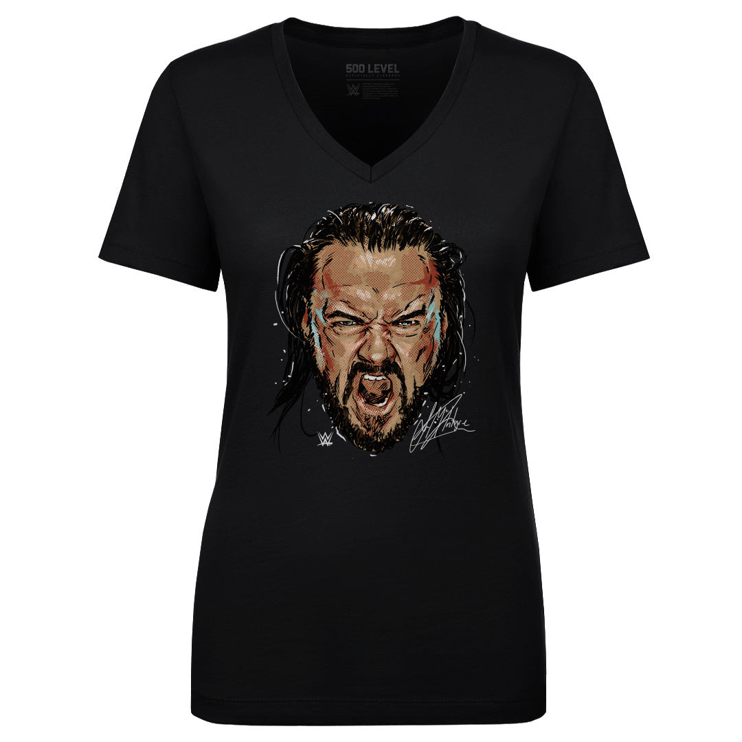 Drew McIntyre Women&#39;s V-Neck T-Shirt | 500 LEVEL