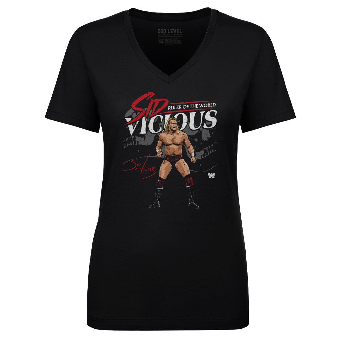 Sid Vicious Women&#39;s V-Neck T-Shirt | 500 LEVEL