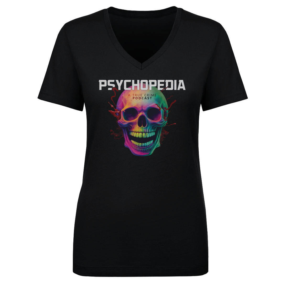 Psychopedia Women&#39;s V-Neck T-Shirt | 500 LEVEL