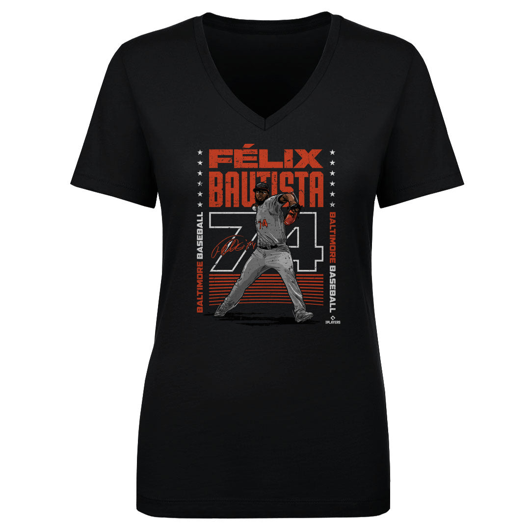 Felix Bautista Women&#39;s V-Neck T-Shirt | 500 LEVEL