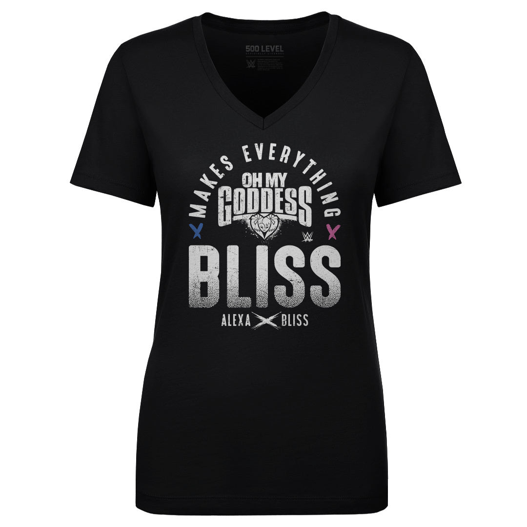 Alexa Bliss Women&#39;s V-Neck T-Shirt | 500 LEVEL