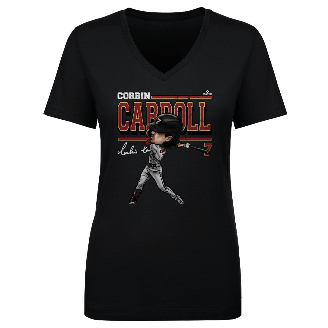 Corbin Carroll Women&#39;s V-Neck T-Shirt | 500 LEVEL