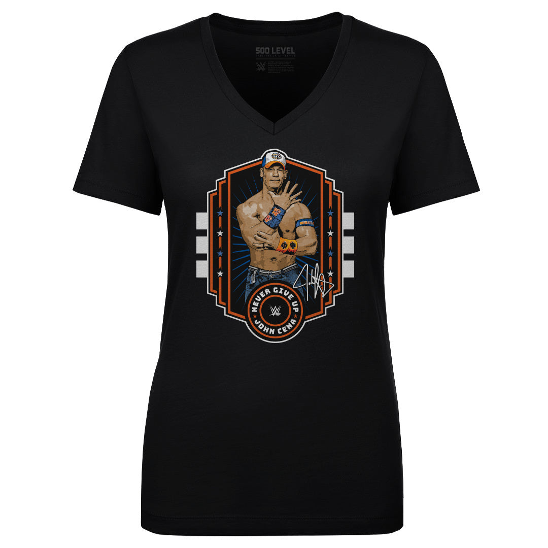 John Cena Women&#39;s V-Neck T-Shirt | 500 LEVEL