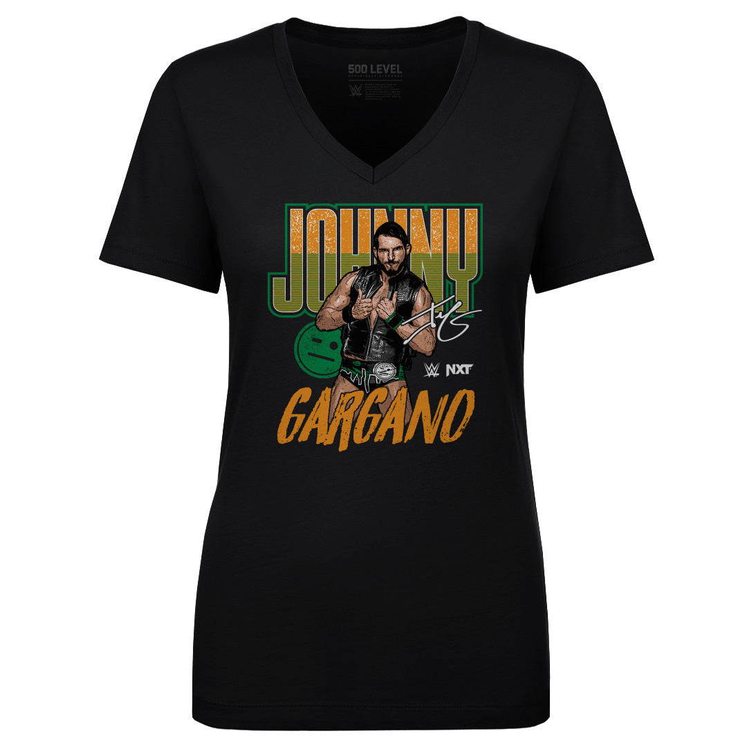 Johnny Gargano Women&#39;s V-Neck T-Shirt | 500 LEVEL