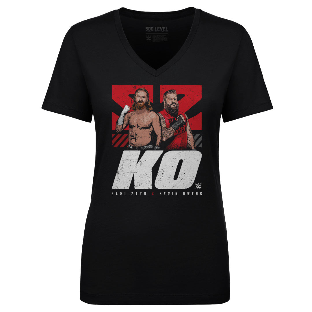 Sami Zayn Women&#39;s V-Neck T-Shirt | 500 LEVEL