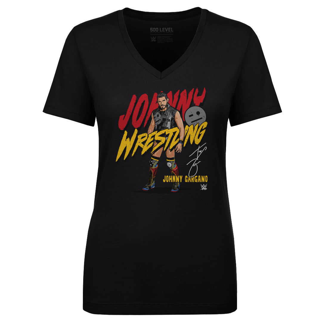 Johnny Gargano Women&#39;s V-Neck T-Shirt | 500 LEVEL