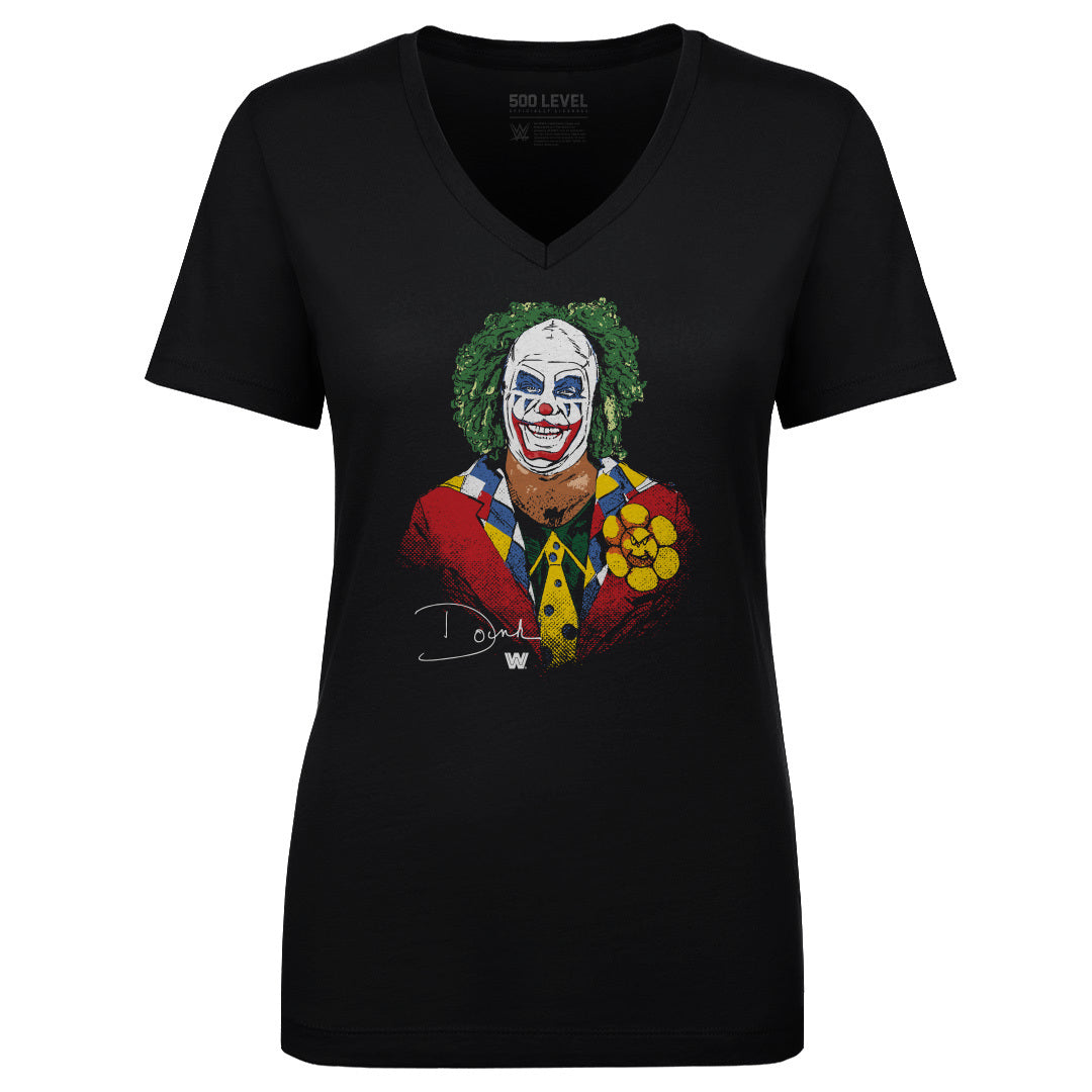 Doink The Clown Women&#39;s V-Neck T-Shirt | 500 LEVEL