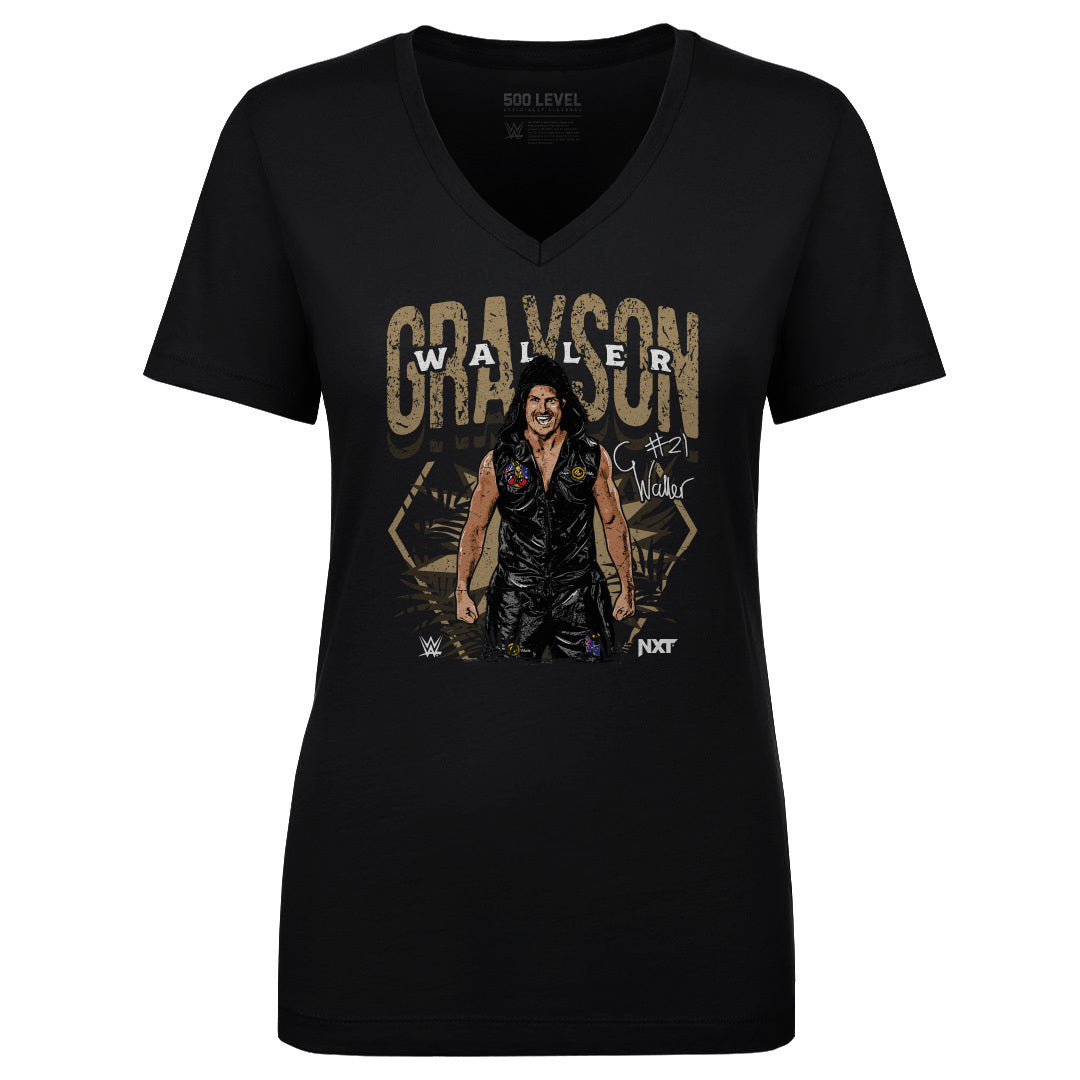 Grayson Waller Women&#39;s V-Neck T-Shirt | 500 LEVEL