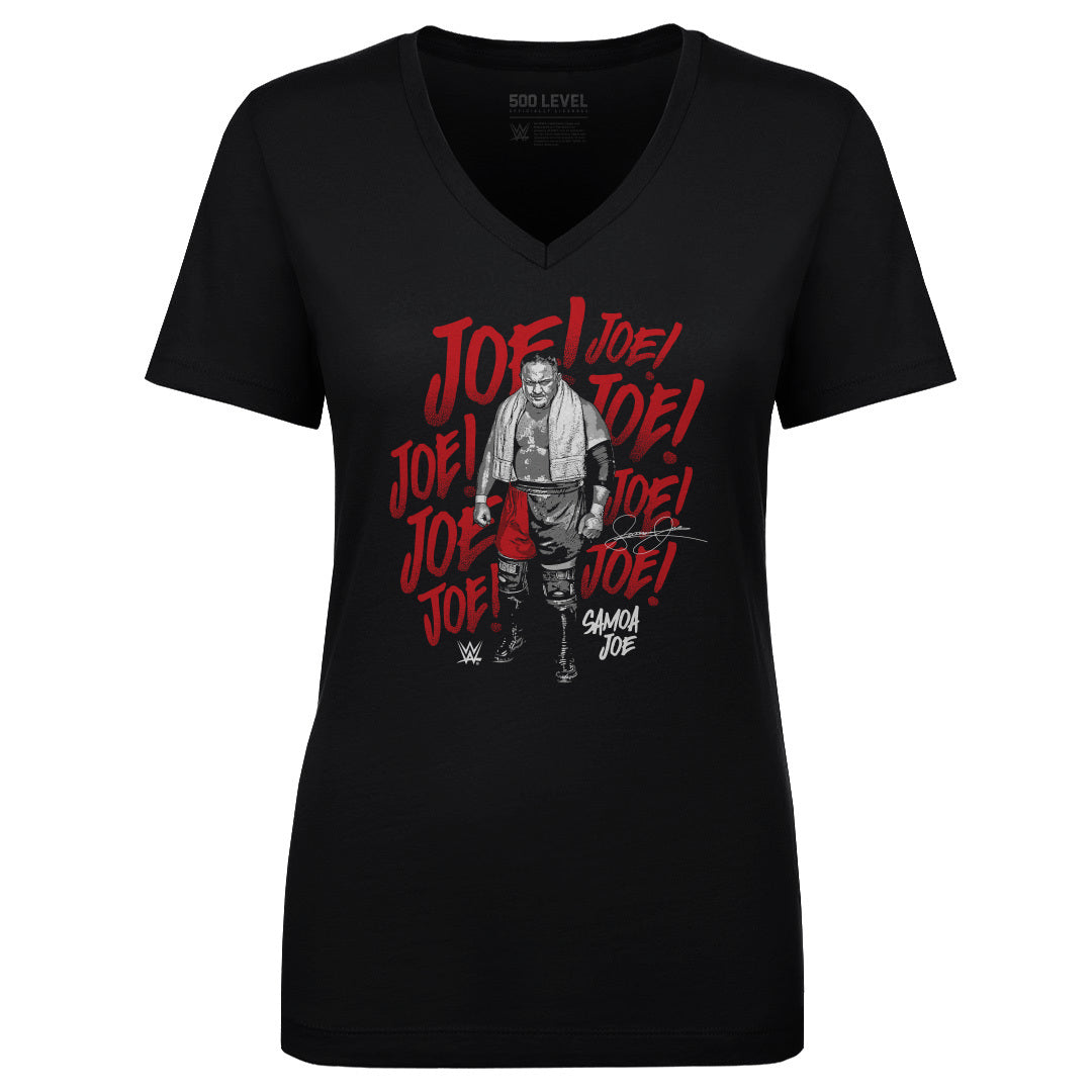 Samoa Joe Women&#39;s V-Neck T-Shirt | 500 LEVEL