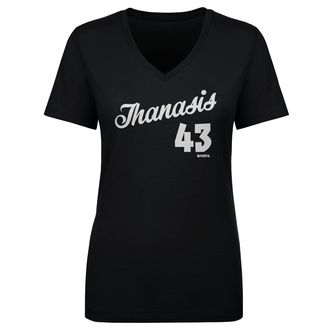 Thanasis Antetokounmpo Women&#39;s V-Neck T-Shirt | 500 LEVEL