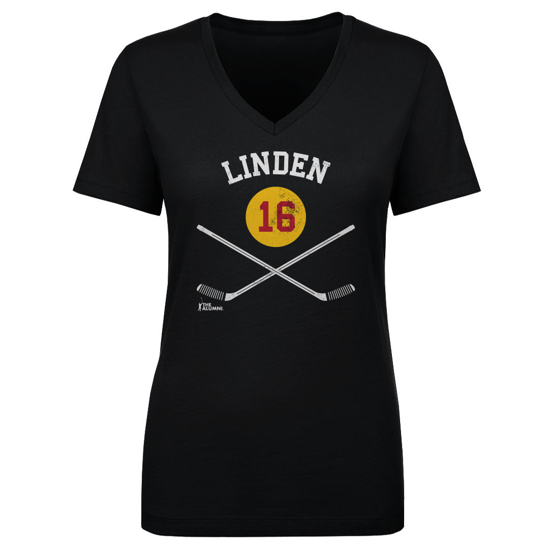 Trevor Linden Women&#39;s V-Neck T-Shirt | 500 LEVEL