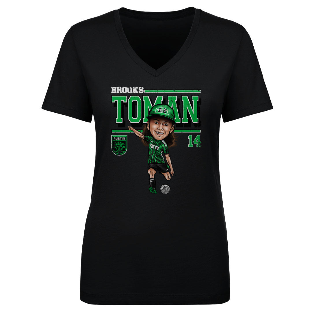 Austin FC Women&#39;s V-Neck T-Shirt | 500 LEVEL