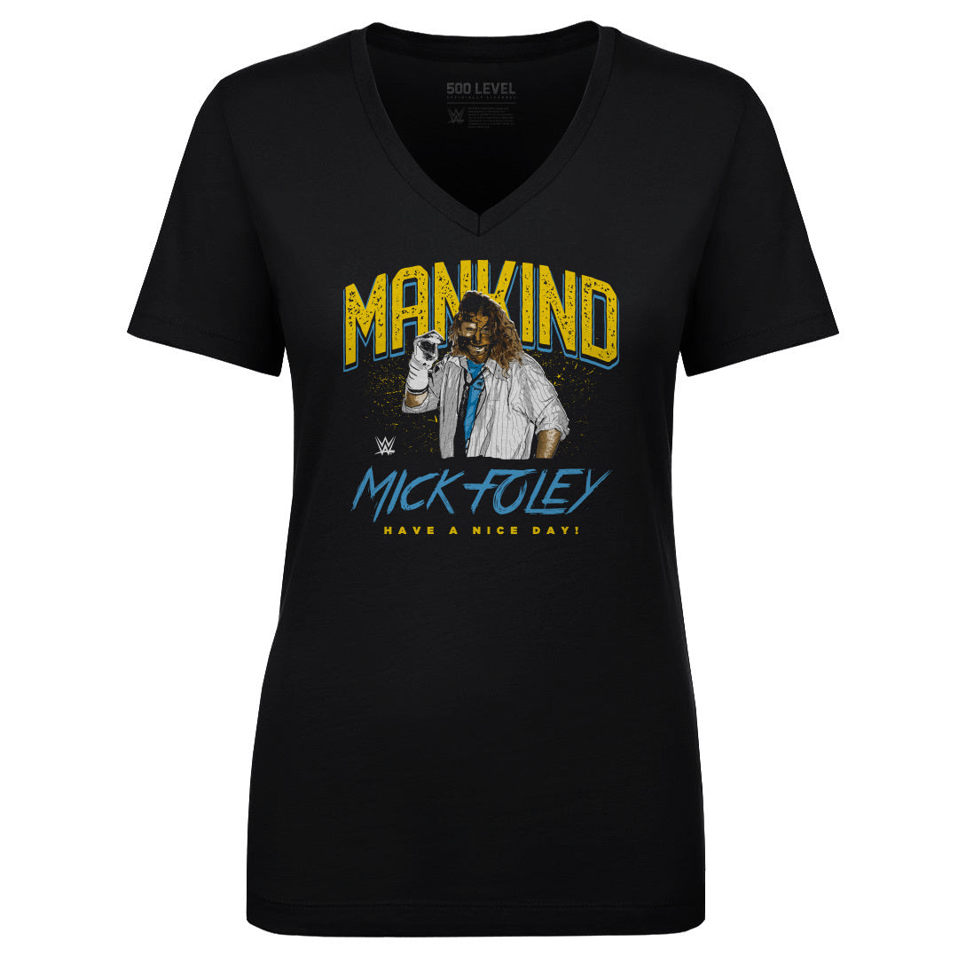 Mankind Women&#39;s V-Neck T-Shirt | 500 LEVEL