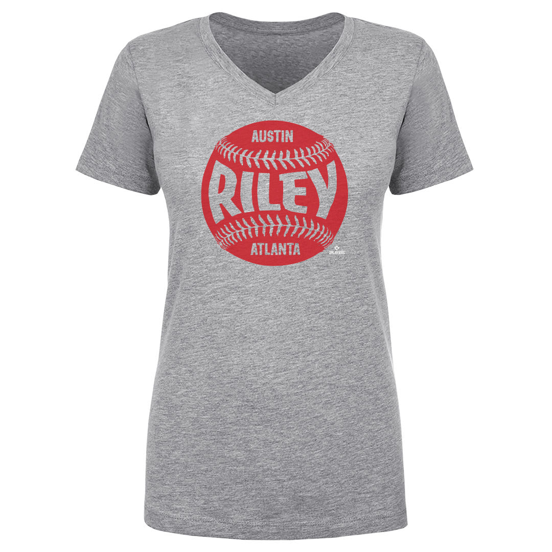 Austin Riley Women&#39;s V-Neck T-Shirt | 500 LEVEL